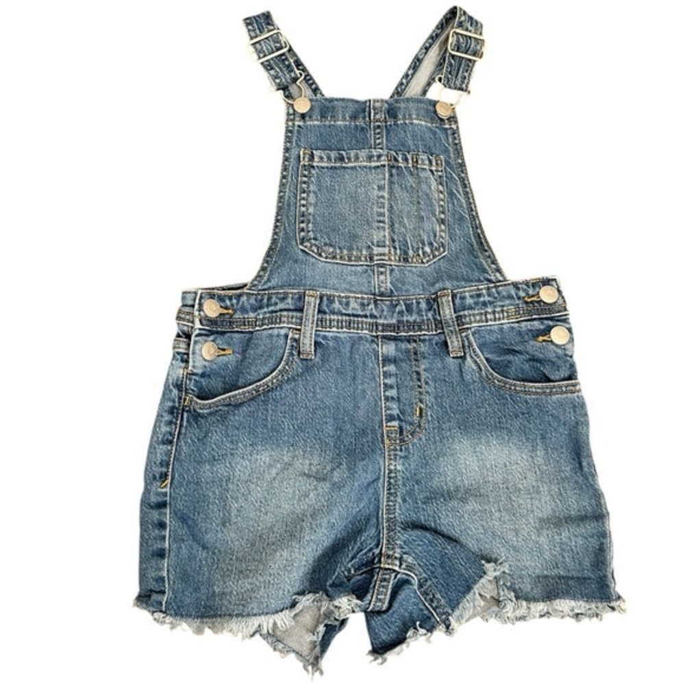 Cat & Jack Classic Blue Denim Overalls